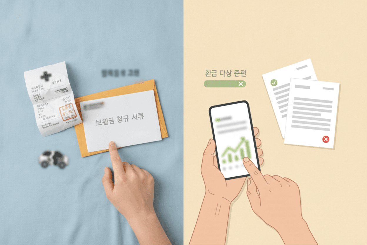 자동차보험료 비교견적 환급 조건 확인법